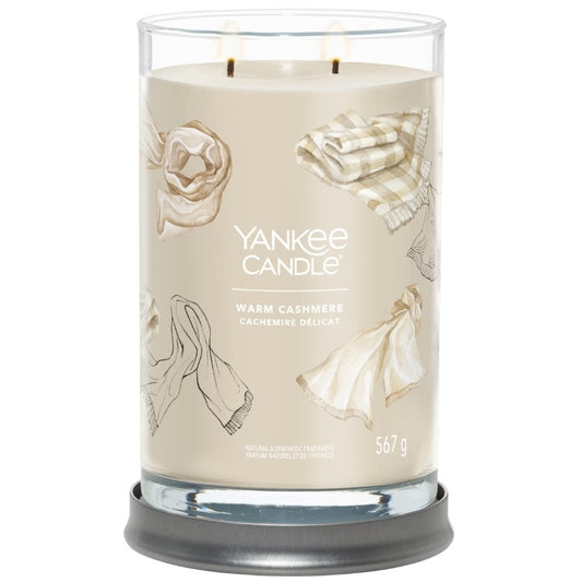 Yankee Candle Warm Cashmere Large Signature Tumbler Jar Candle