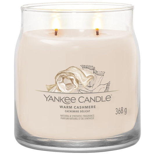 Yankee Candle Warm Cashmere Medium Signature Jar Candle