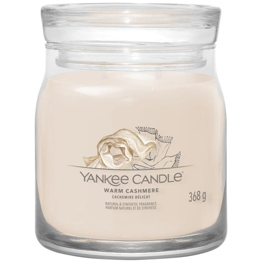 Yankee Candle Warm Cashmere Medium Signature Jar Candle