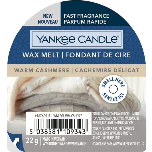 Yankee Candle Warm Cashmere Wax Melt