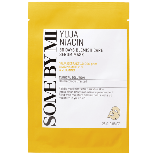 Some By Mi Yuja Niacin 30 Days Blemish Care Serum Sheet Mask 25g