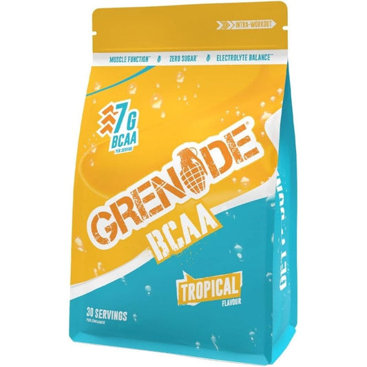 Grenade Zero Sugar BCAA Branched Chain Amino Acids Powder Tropical 390g