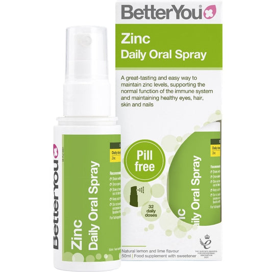 BetterYou Zinc Daily Oral Spray 50ml