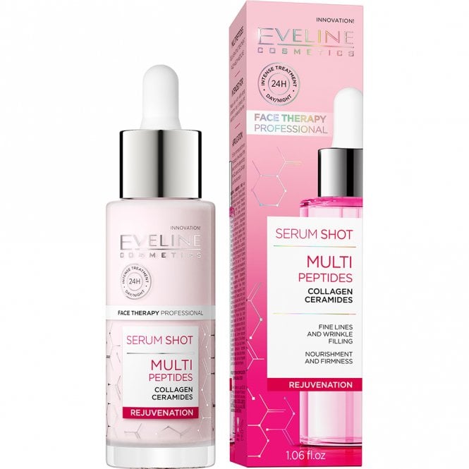 Eveline Cosmetics Face Therapy Professional Serum Shot Multi Peptide And Collagen For Rejuvenation 6288